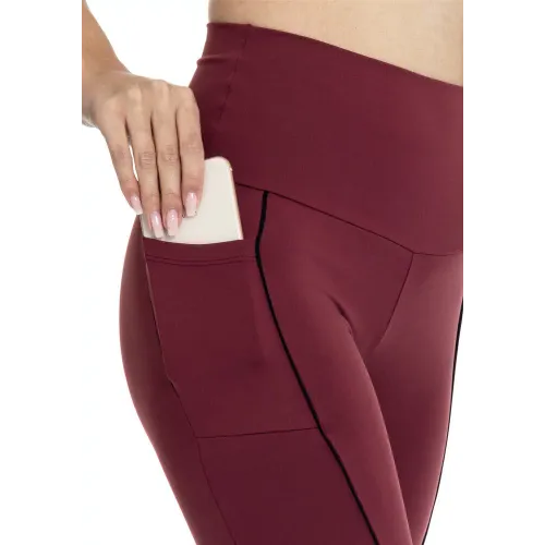 Calça Corsário Rolamoça Emana Sport Cós Alto Bordo - 08177-BD03PT