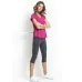 Calça Corsário Rolamoça Emana Sport Cós Alto Cinza - 08177-CZ02RS07