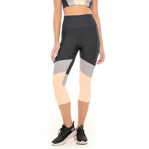 Calça Corsário Rolamoça Run More Compression - 08233-PTCZ01