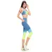 Calça Corsário Rolamoça Run More Compression - 08233-AZ18AZ14