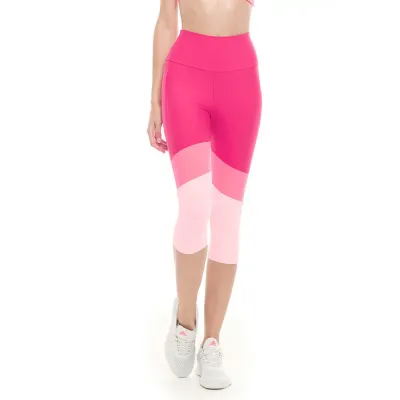 Calça Corsário Rolamoça Run More Compression - 08233-RS02RS12