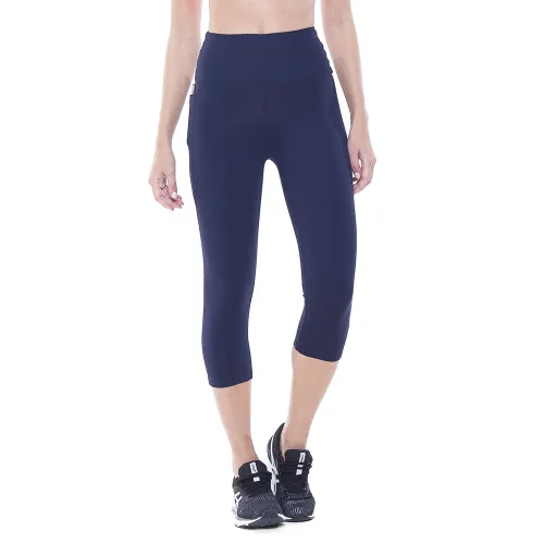 Calça Corsário Rolamoça Run More Emana Cós Alto - 08196-AZ21