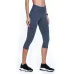 Calça Corsário Rolamoça Run More Power Fit Cinza - 08214-CZ02