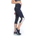 Calça Corsário Rolamoça Run More Compression - 08234-PTBG02