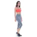 Calça Corsário Rolamoça Supplex Mescla - 08204-ME73