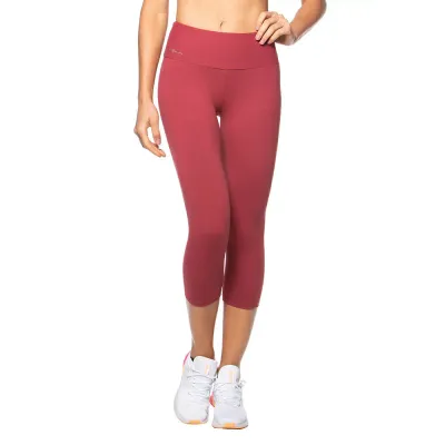 Calça Corsário Rolamoça Supplex Power Fit Azul Bordo - 08214-BD05