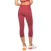 Calça Corsário Rolamoça Supplex Power Fit Azul Bordo - 08214-BD05