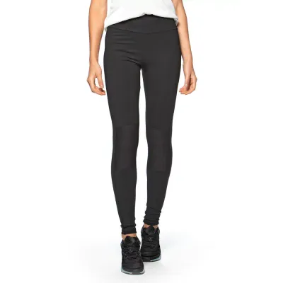 Calça Legging Montaria Rolamoça Run More Biker Com Recorte Preta - 06616-PT