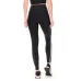 Calça Legging Rolamoça Compression Cintura Alta e Recorte Estampado - 06577-SB911PT