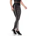 Calça Legging Rolamoça Compression Cintura Alta e Recorte Estampado - 06577-SB973PT