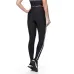 Calça Legging Rolamoça Compression Cintura Alta e Recorte Estampado - 06577-SB973PT