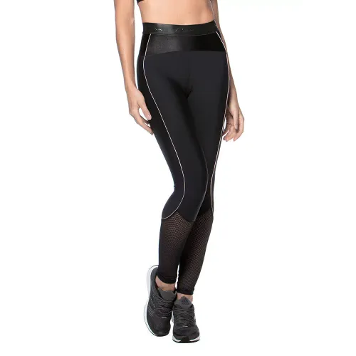 Calça Legging Rolamoça Compression Premium Preta - 06629-PTBG09