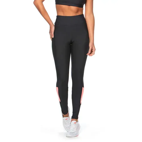 Calça Legging Rolamoça Compression Preta - 06626-PTRS17