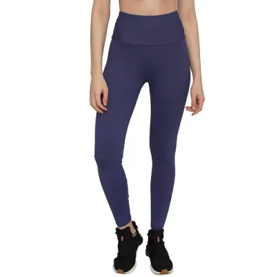 Calça Legging Rolamoça Emana Cós Alto Azul- 06107-AZ02