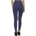 Calça Legging Rolamoça Emana Cós Alto Azul- 06107-AZ02