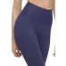 Calça Legging Rolamoça Emana Cós Alto Azul- 06107-AZ02