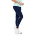 Calça Legging Rolamoça Emana Cós Alto Azul - 06545-AZ21