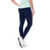 Calça Legging Rolamoça Emana Cós Alto Azul - 06545-AZ21