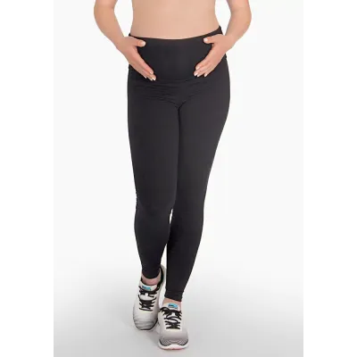 Calça Legging Rolamoça Gestante Supplex - 06346- PT