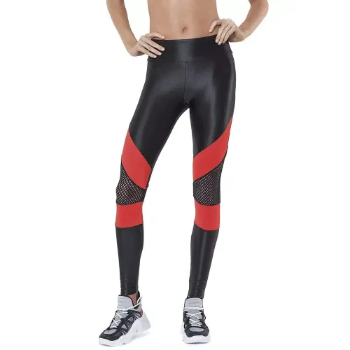 Calça Legging Rolamoça Max Power Cetim - 06378-PTVM13