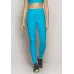 Calça Legging Rolamoça Run More Blocking Lace Up Azul - 06688-AZ06