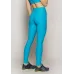 Calça Legging Rolamoça Run More Blocking Lace Up Azul - 06688-AZ06