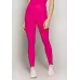 Calça Legging Rolamoça Run More Blocking Lace Up Rosa - 06688-RS04