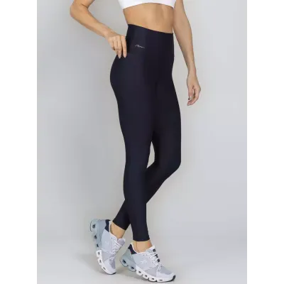 Calça Legging Rolamoça Run More Cintura Alta Com Bolso Essencial - 06623-PT