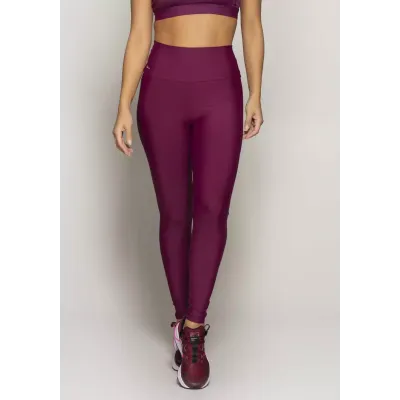 Calça Legging Rolamoça Run More Cintura Alta Com Bolso Essencial - 06623-RX03