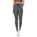 Calça Legging Rolamoça Run More Cintura Alta Compression Cinza - 06613-CZ25SB966