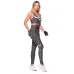 Calça Legging Rolamoça Run More Cintura Alta Compression Cinza - 06613-CZ25SB966