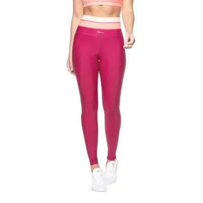 Calça Legging Rolamoça Run More Compression Arco Iris - 06602-RX19LJ07