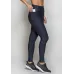 Calça Legging Rolamoça Run More Compression Com Bolso Preta - 06549-PT