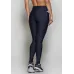 Calça Legging Rolamoça Run More Compression Com Bolso Preta - 06549-PT
