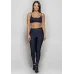 Calça Legging Rolamoça Run More Compression Com Bolso Preta - 06549-PT