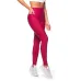 Calça Legging Rolamoça Run More Compression Com Bolso Roxo - 06549-RX19