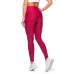 Calça Legging Rolamoça Run More Compression Com Bolso Roxo - 06549-RX19