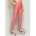 Calça Legging Rolamoça Run More Compression Cós Alto Blocking Rosa - 06583-RS24