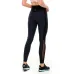 Calça Legging Rolamoça Run More Compression Premim Com Bolso Preta - 06646-PT