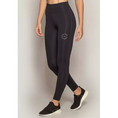 Calça Legging Rolamoça Run More Emana Leve - 06682-PTBC