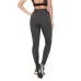 Calça Legging Rolamoça Run More Power Fit Mescla Escura - 06540-ME75