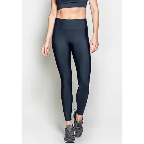Calça Legging Rolamoça Run More Blocking Com Bolso Essencial Preta - 06720-PT