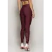 Calça Legging Rolamoça Run More Compression Bordo - 06701-BD03