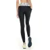Calça Legging Rolamoça Run More Compression Com Bolsinhos Preta - 06648-PTSBF002