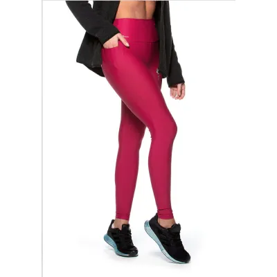 Calça Legging Rolamoça Run More Cintura Alta Com Bolso Essencial - 06623-RX19