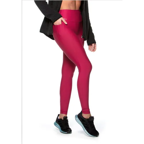 Calça Legging Rolamoça Run More Cintura Alta Com Bolso Essencial - 06623-RX19