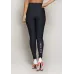 Calça Legging Rolamoça Run More Compression Preta - 06701-PT