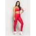 Calça Legging Rolamoça Run More Compression Vermelha - 06701-VM01