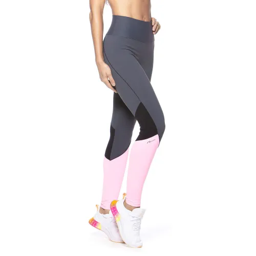 Calça Legging Rolamoça Run More Power Fit Alta Compressão Cós Alto - 06615-CZ02RS25