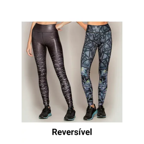Calça Legging Rolamoça Reversível - 06263-SB055